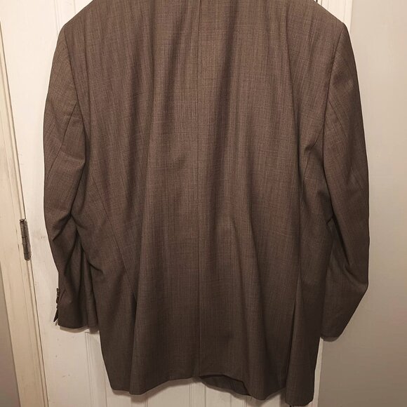 Jack Victor Classic Men 2 Peice Tan Suit   54R - Picture 7 of 16